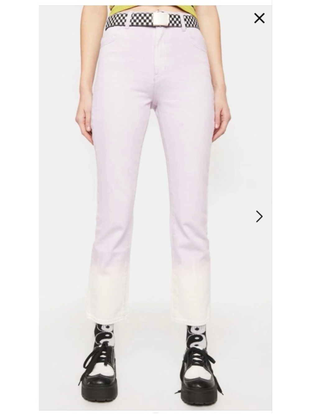 Women's Rolla's Straight Leg Jeans Size 24 Purple Beige